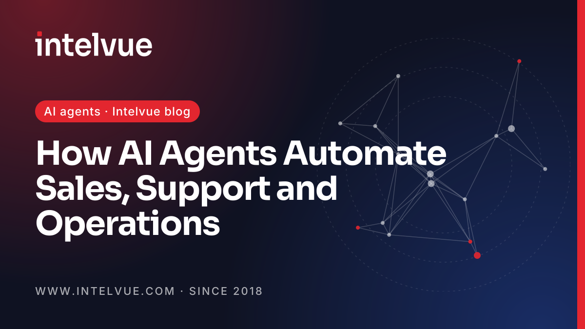 How AI Agents Automate Sales, Support and Operations